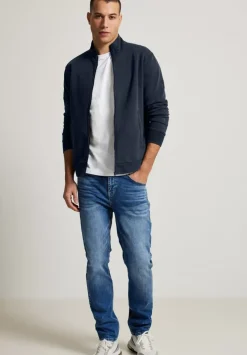 Softe Gewaschene Sweatjacke