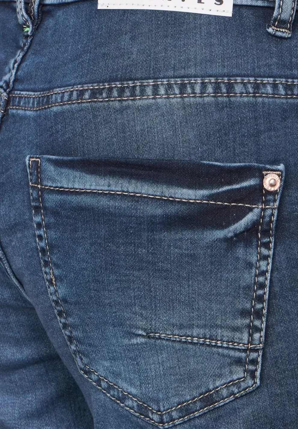 Softe Loose Fit Jeansshorts