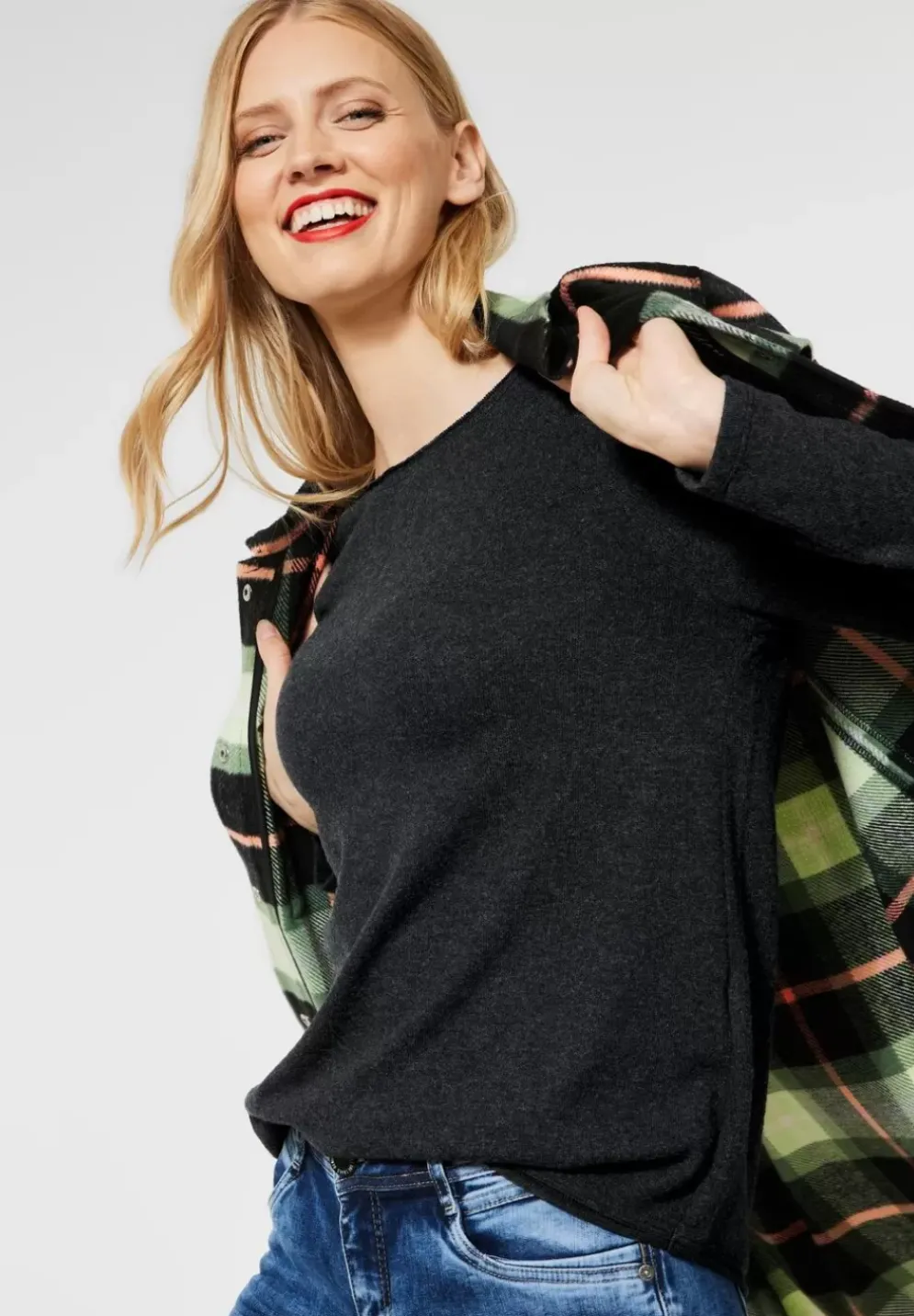 Softes Shirt In Melange