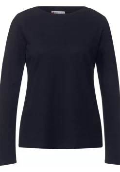 Softes Shirt In Unifarbe