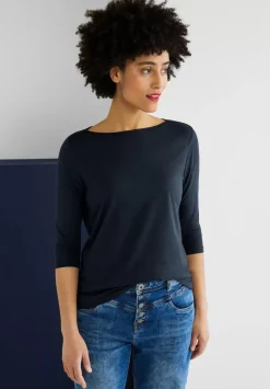 Softes Shirt In Unifarbe