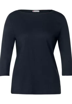 Softes Shirt In Unifarbe