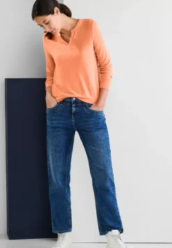 Softes Shirt In Unifarbe