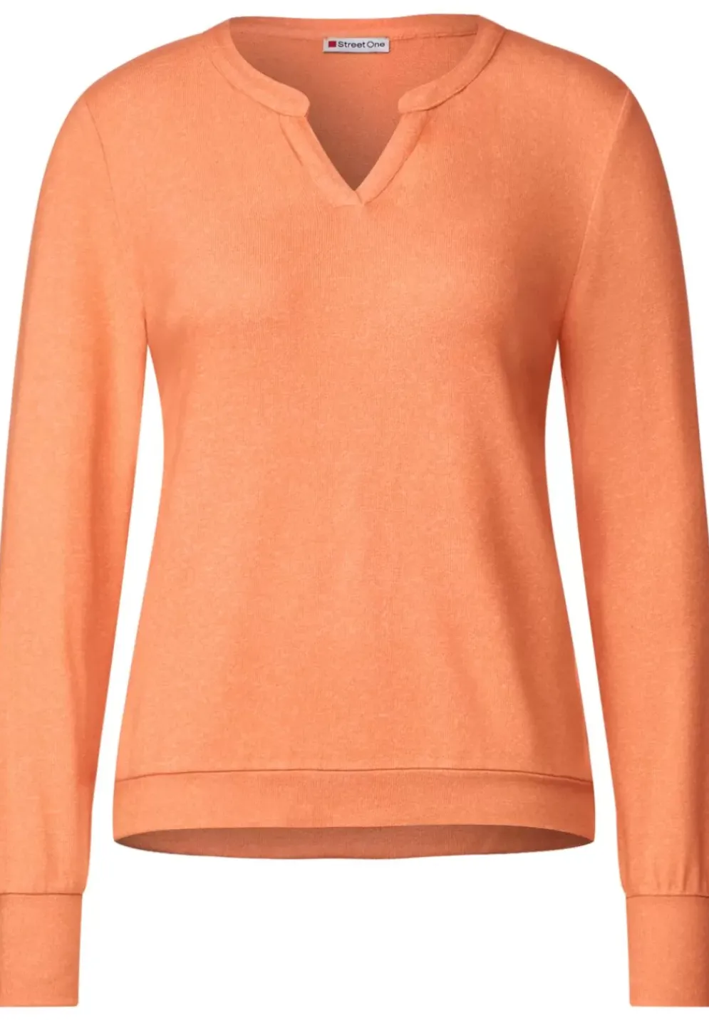 Softes Shirt In Unifarbe