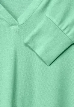 Softes Shirt In Unifarbe