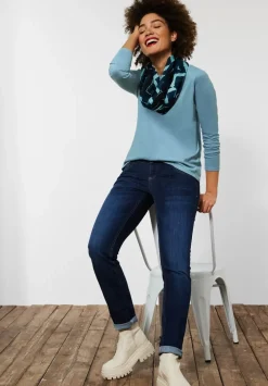 Softes Shirt In Unifarbe