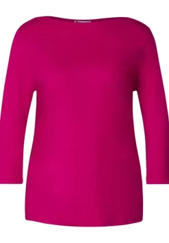 Softes Shirt In Unifarbe
