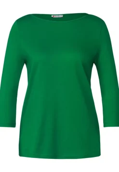 Softes Shirt In Unifarbe