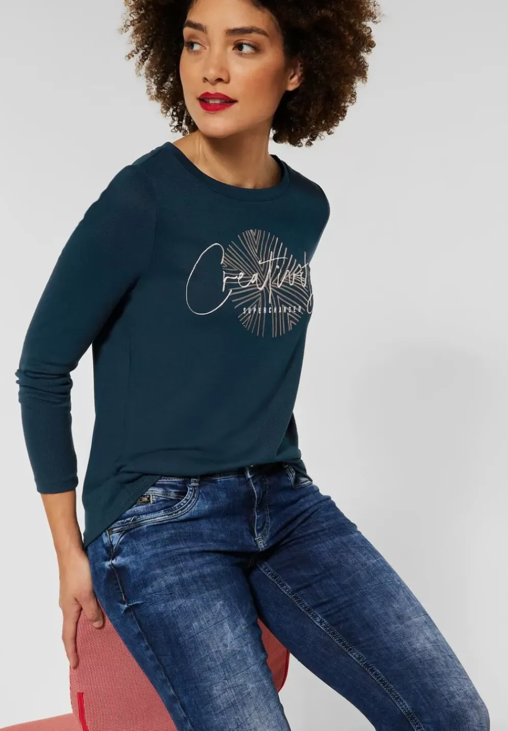 Softes Shirt Mit Frontprint