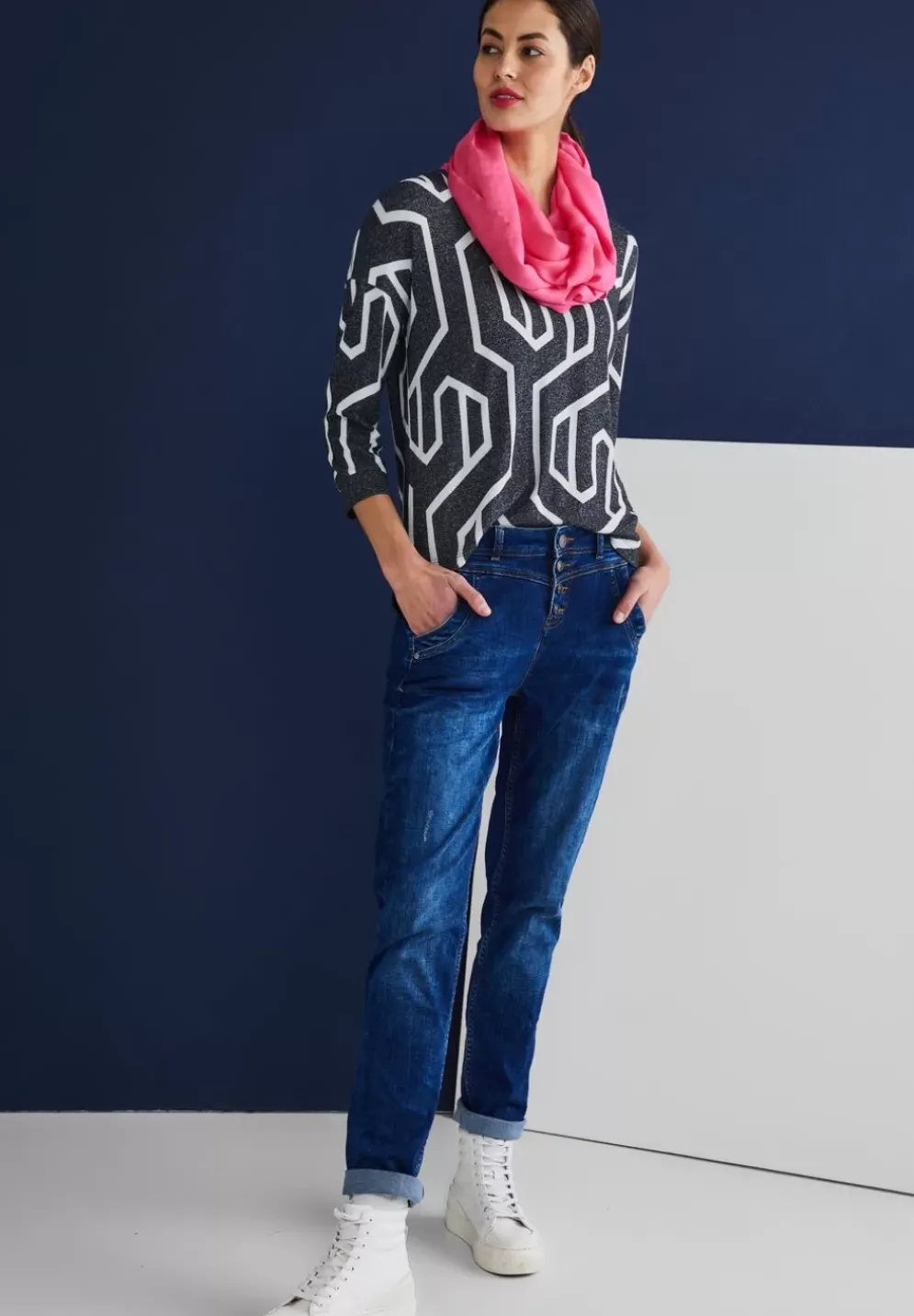 Softes Shirt Mit Print