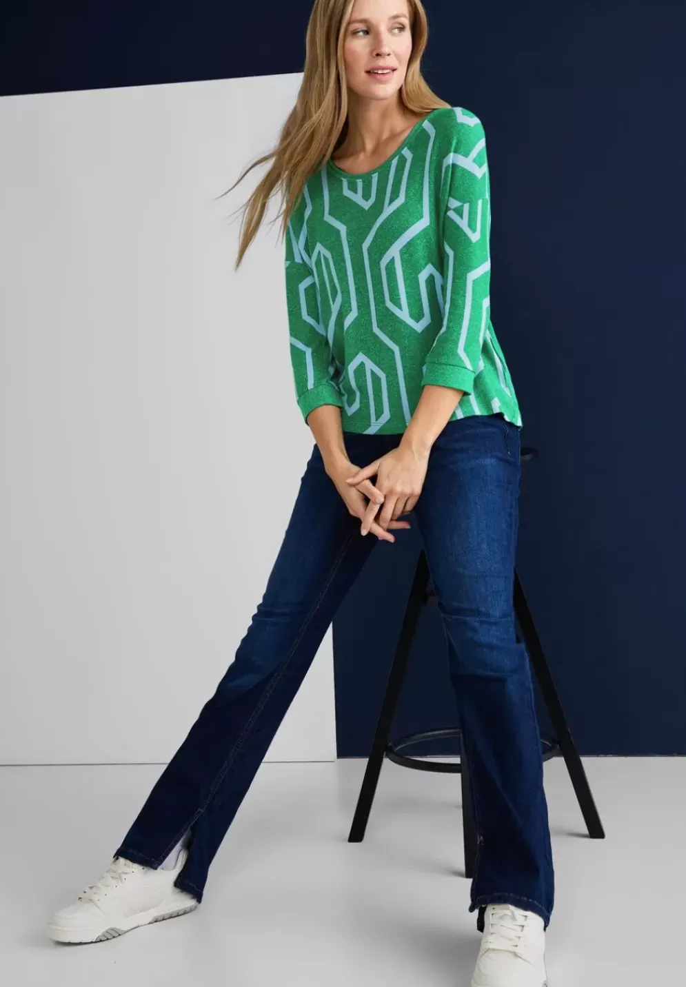 Softes Shirt Mit Print