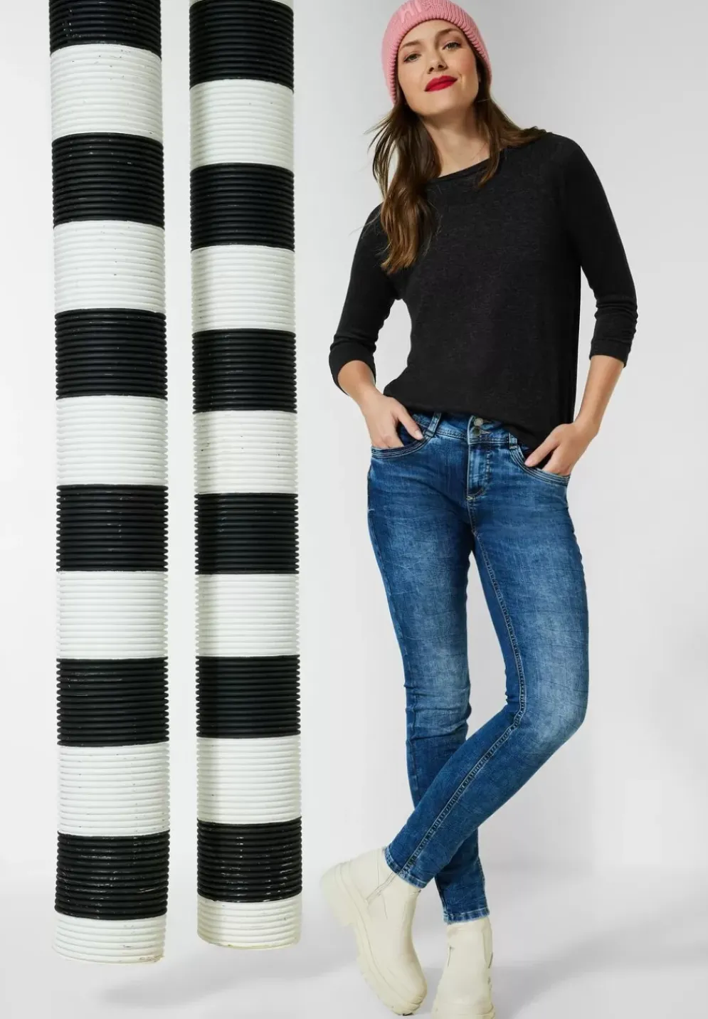 Softes Shirt Mit Raffdetails
