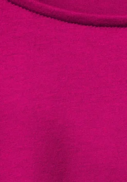 Softes Shirt Mit Rundhals
