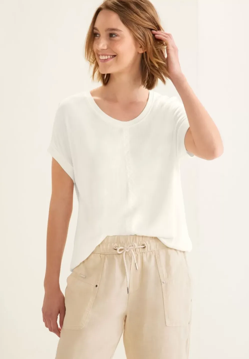 Softes Shirt Mit Stickerei