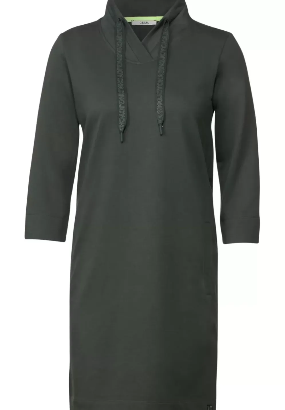 Solides Sweat Kleid
