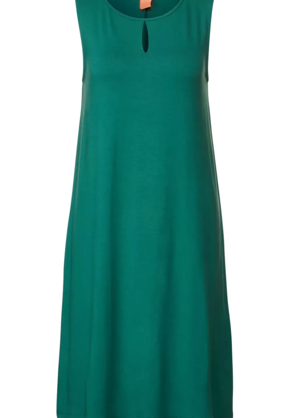 Sommerkleid In Unifarbe