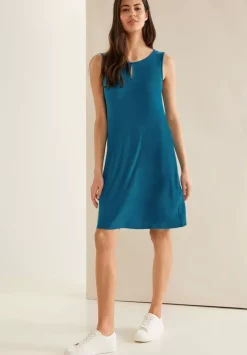 Sommerkleid In Unifarbe