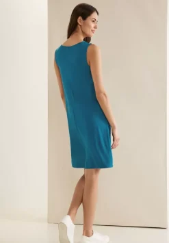Sommerkleid In Unifarbe