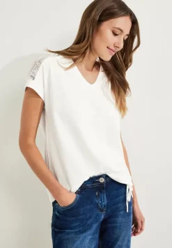 Spitzendetail Shirt