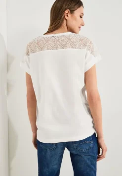 Spitzendetail Shirt