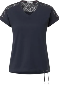 Spitzendetail Shirt