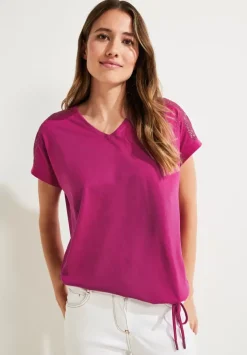 Spitzendetail Shirt