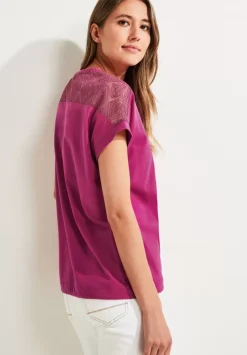 Spitzendetail Shirt