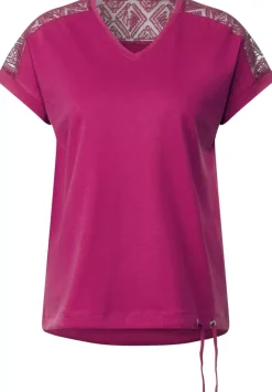 Spitzendetail Shirt