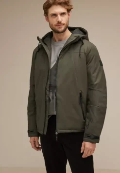 Sportive Jacke Mit Kapuze