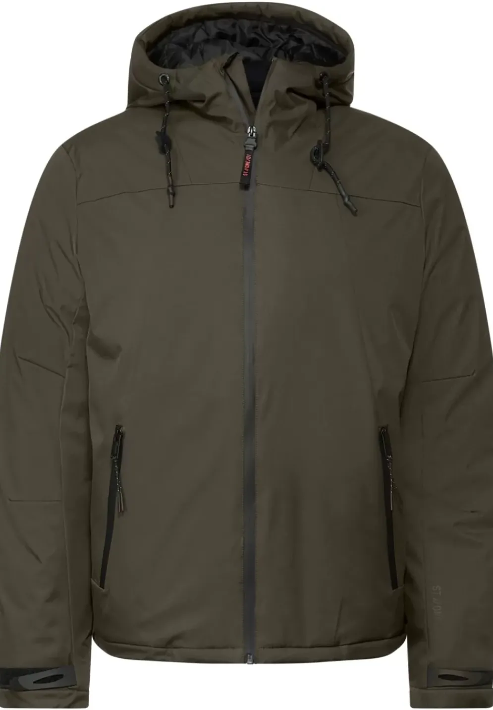 Sportive Jacke Mit Kapuze