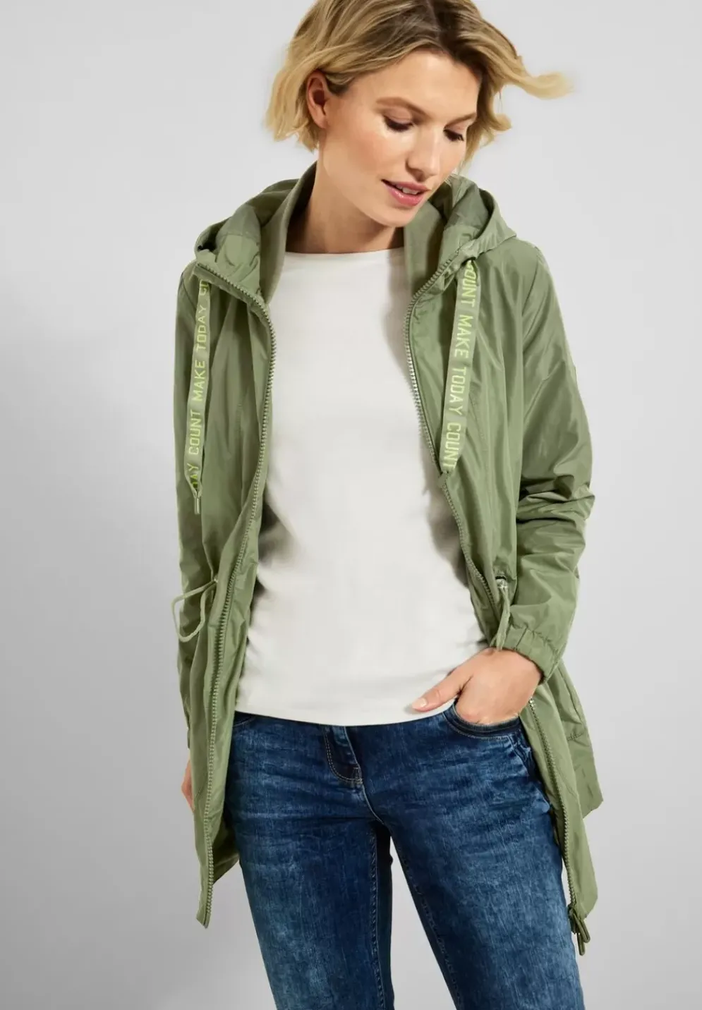 Sportiver Parka Mit Kapuze
