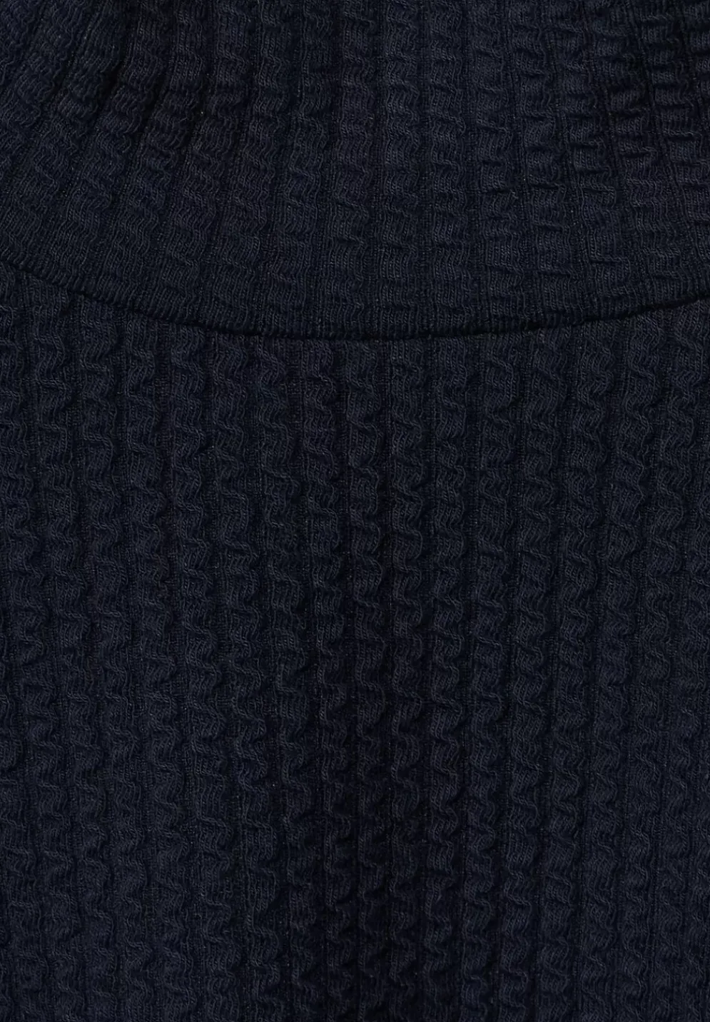 Stehkragenshirt Mit Struktur