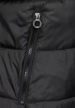Steppjacke Mit Hohem Kragen