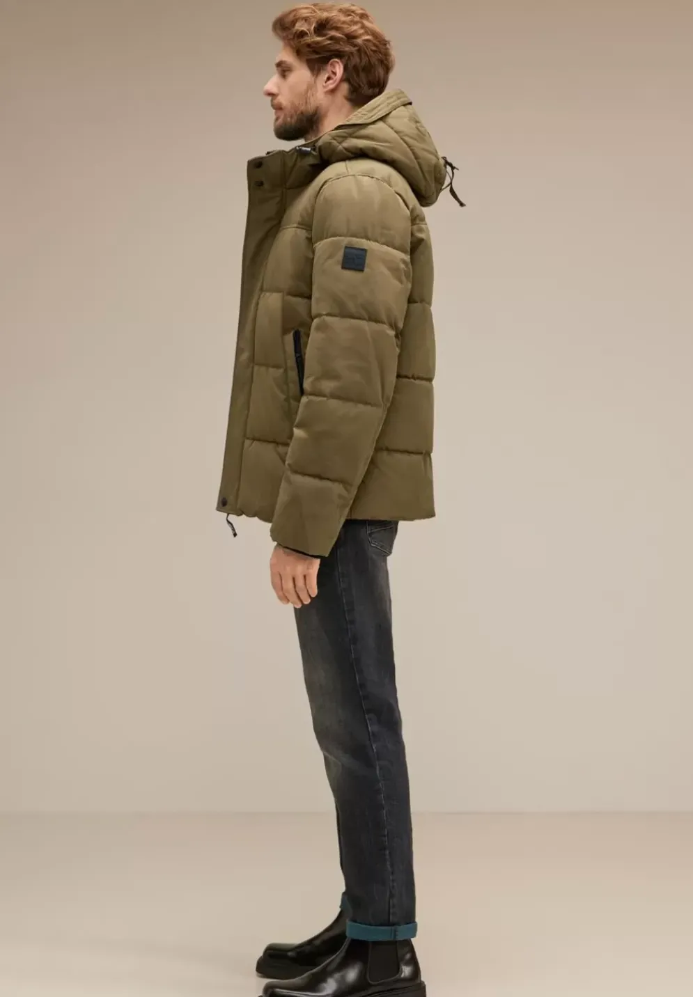 Steppjacke Mit Kapuze