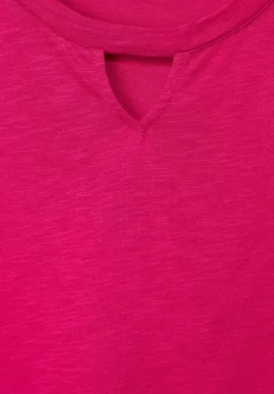 Stickerei Halbarm Shirt