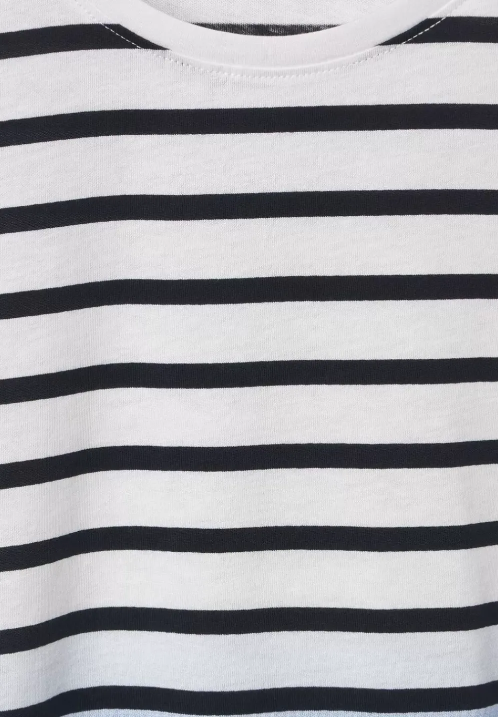 Streifenshirt In Dip-Dye