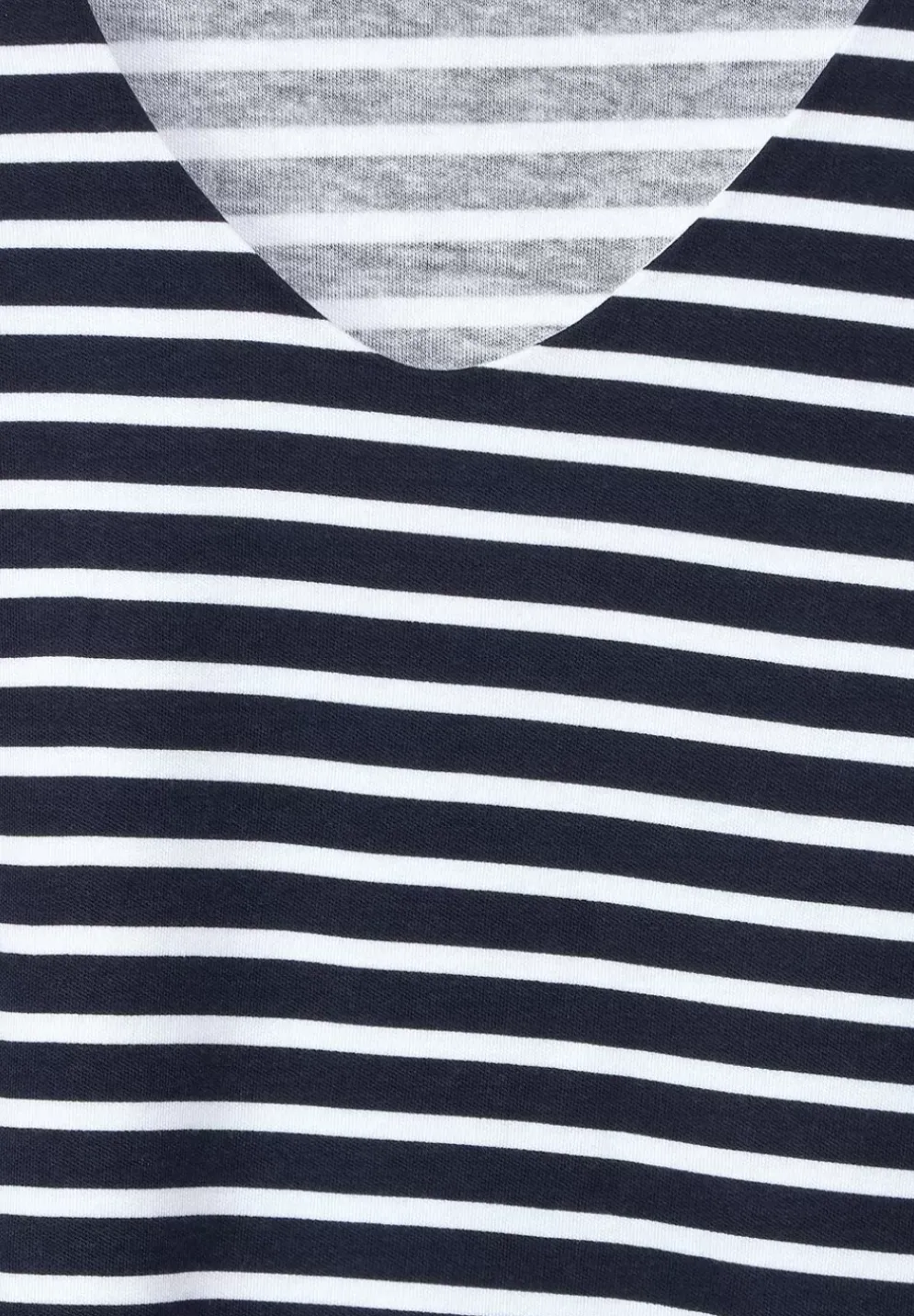 Streifenshirt Mit Halbarm