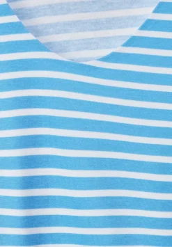 Streifenshirt Mit Halbarm