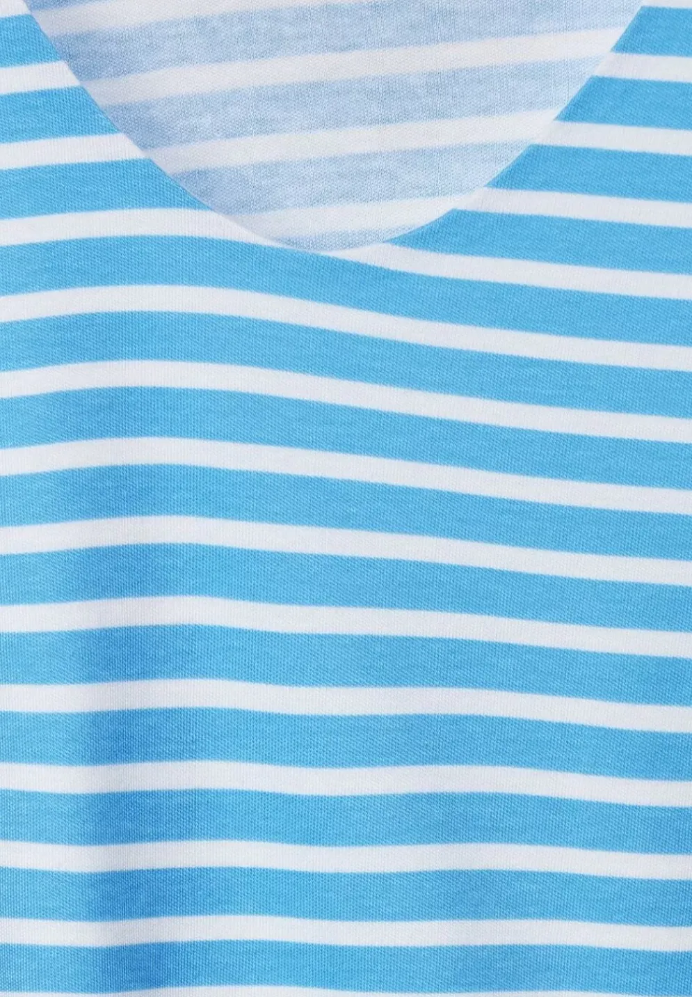 Streifenshirt Mit Halbarm