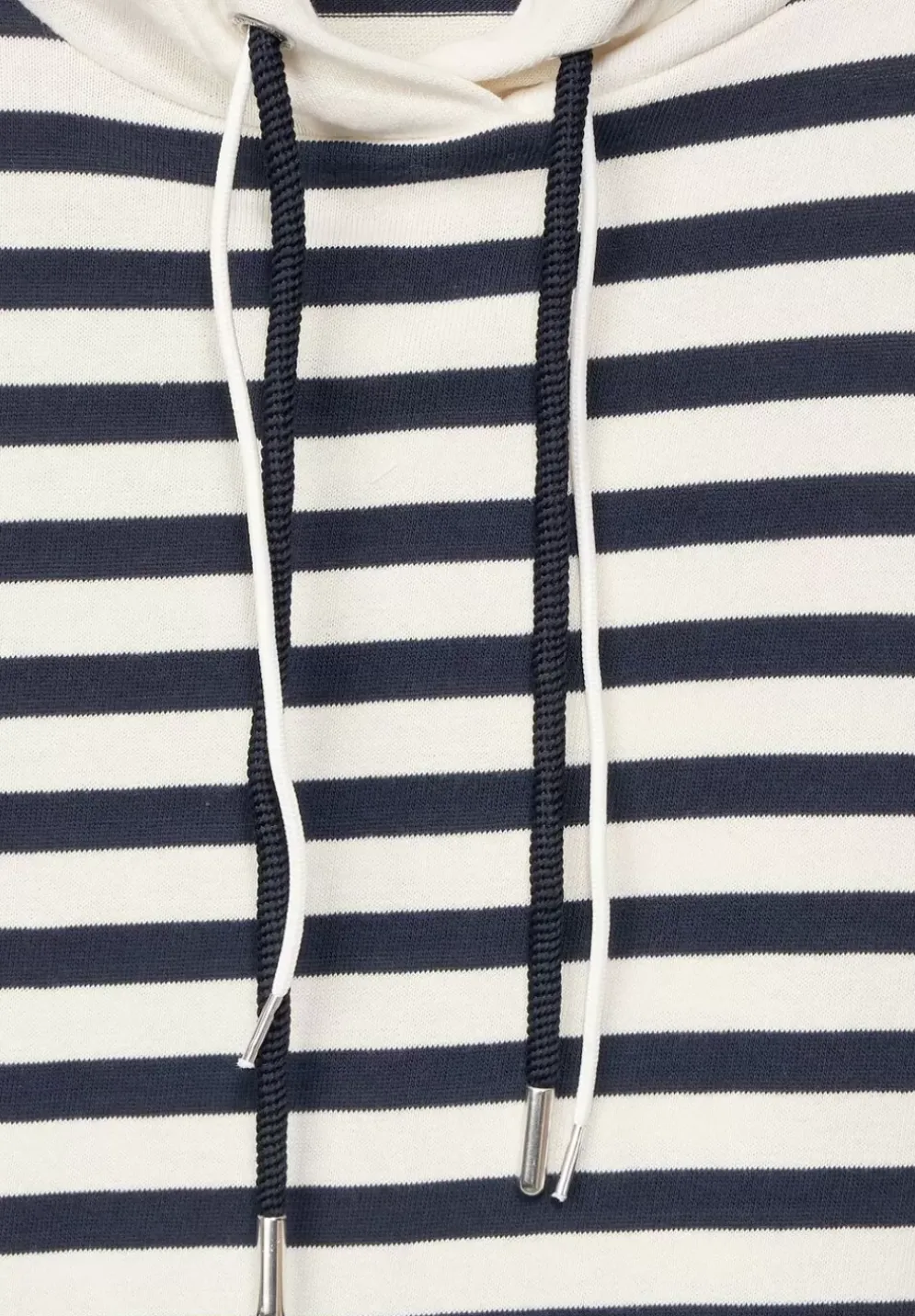 Streifenshirt Mit Kapuze
