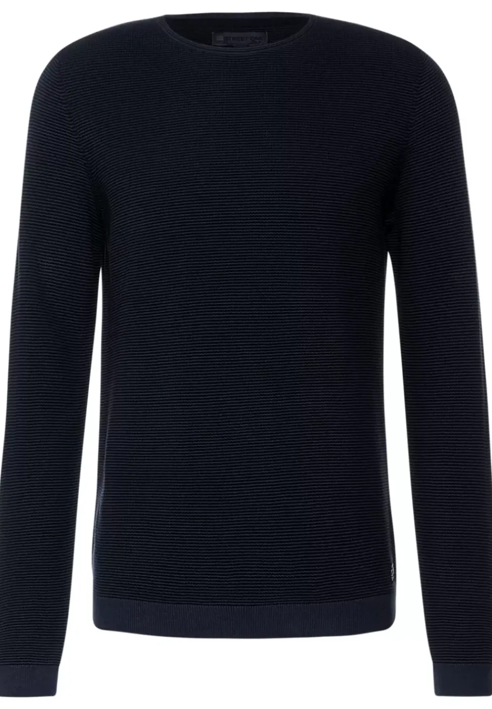 Streifenstruktur Pullover