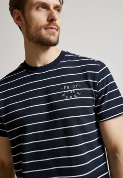 Strick Optik Streifenshirt