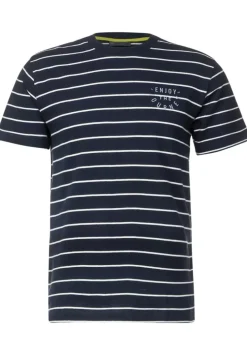 Strick Optik Streifenshirt