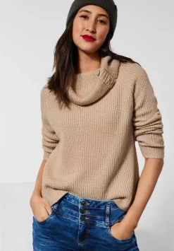 Strick Rollkragenpullover