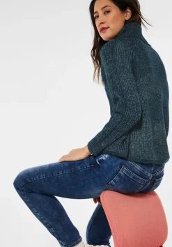 Strick Rollkragenpullover