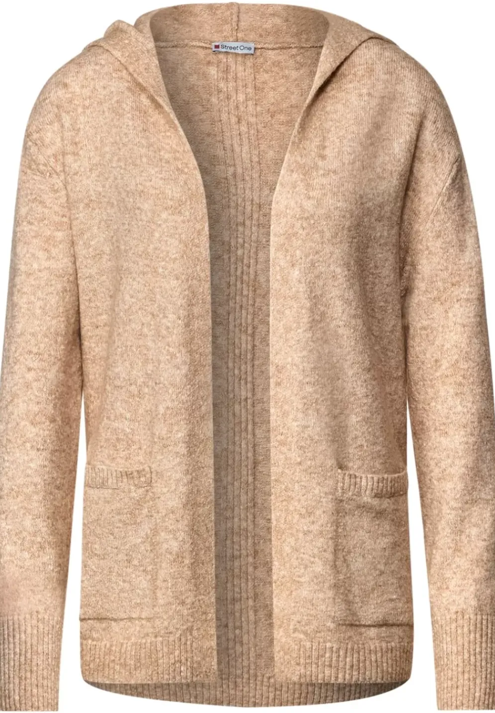 Strickcardigan Mit Kapuze