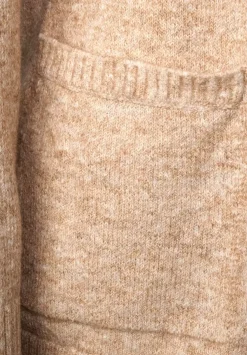 Strickcardigan Mit Kapuze