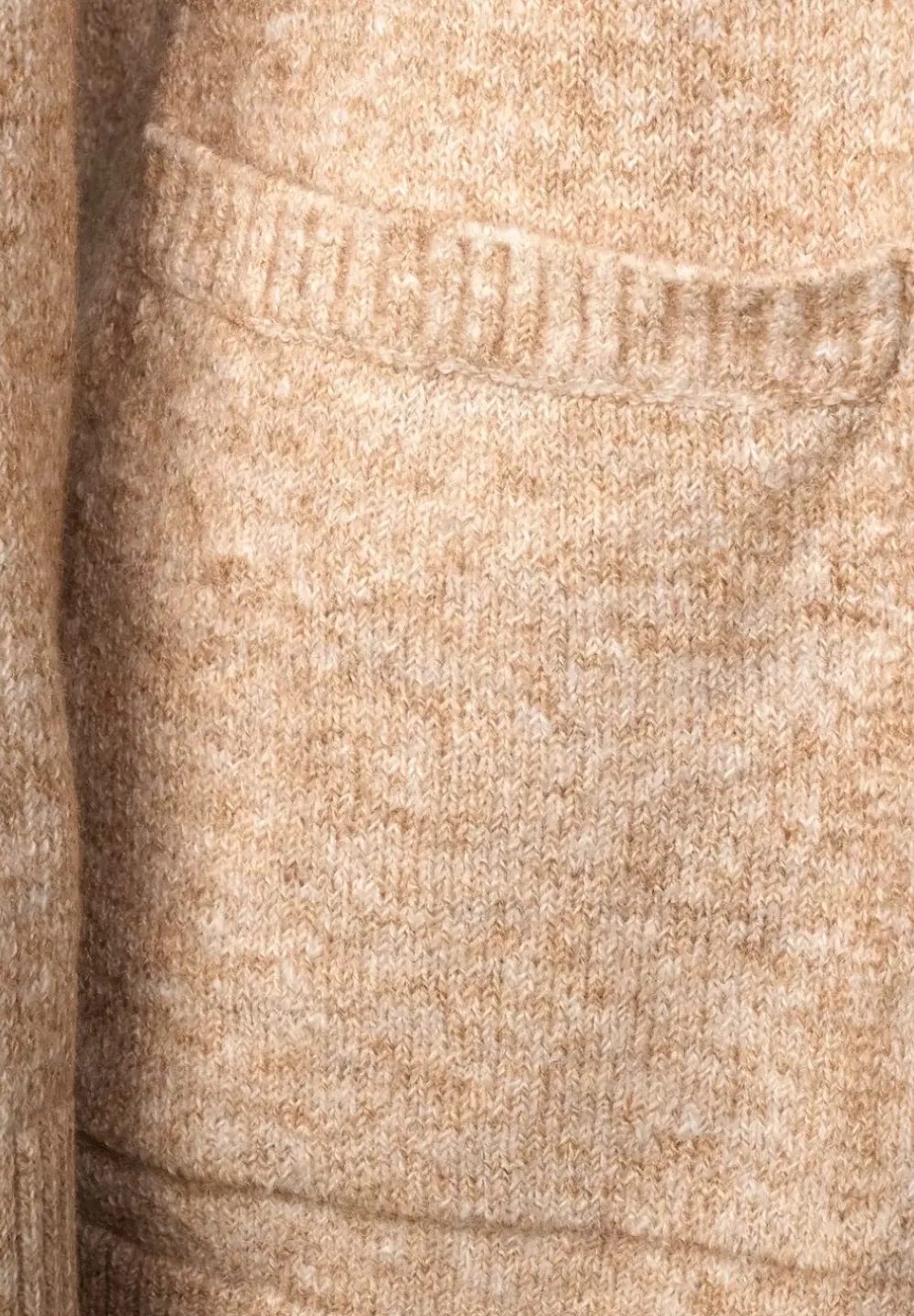 Strickcardigan Mit Kapuze