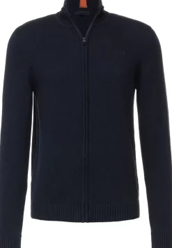 Strickjacke In Unifarbe