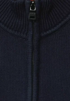 Strickjacke In Unifarbe